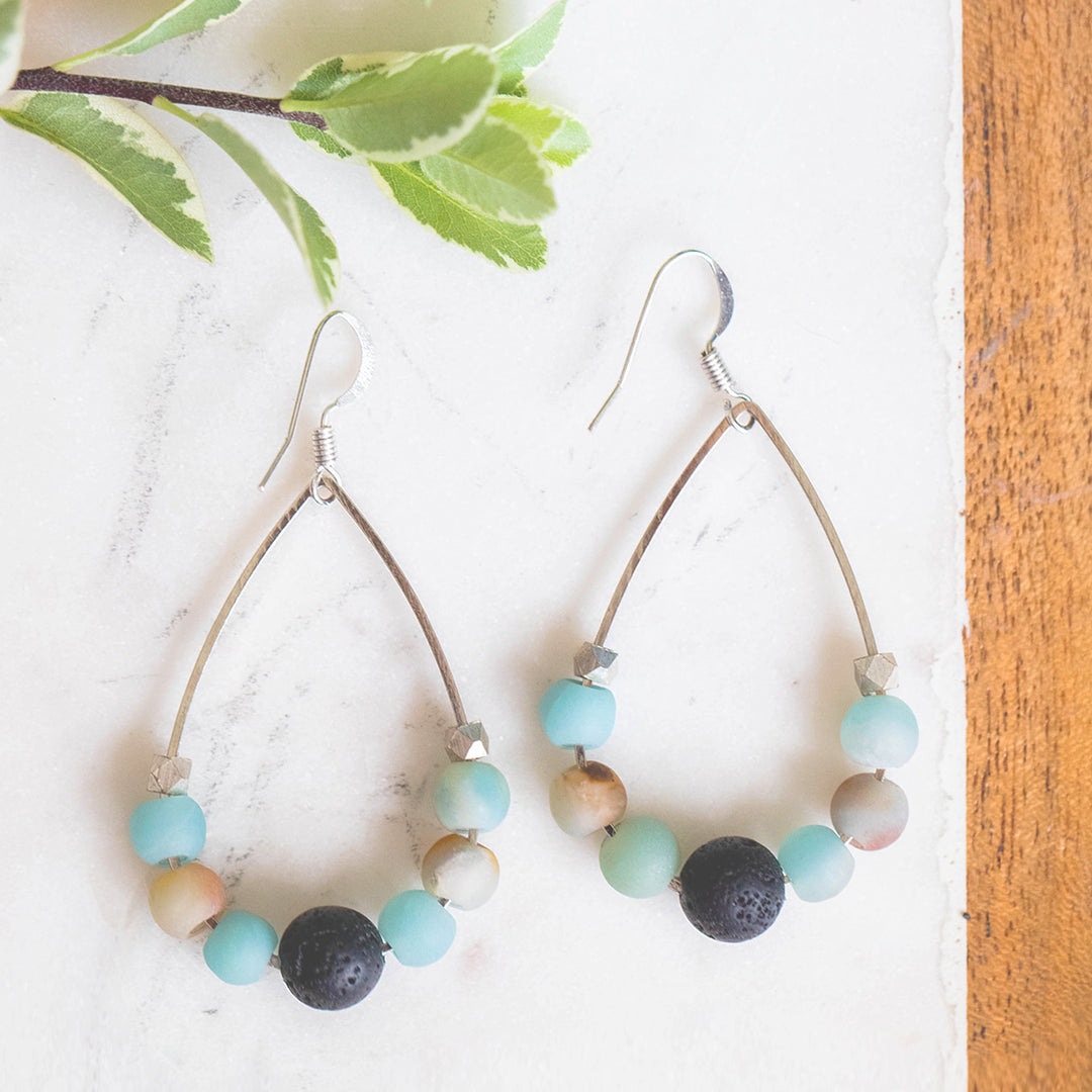 Mermaid Hoop Earrings