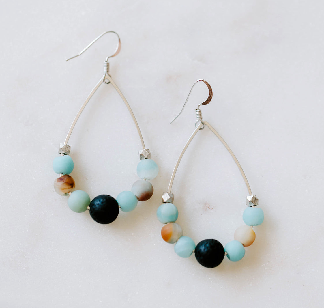 Mermaid Hoop Earrings
