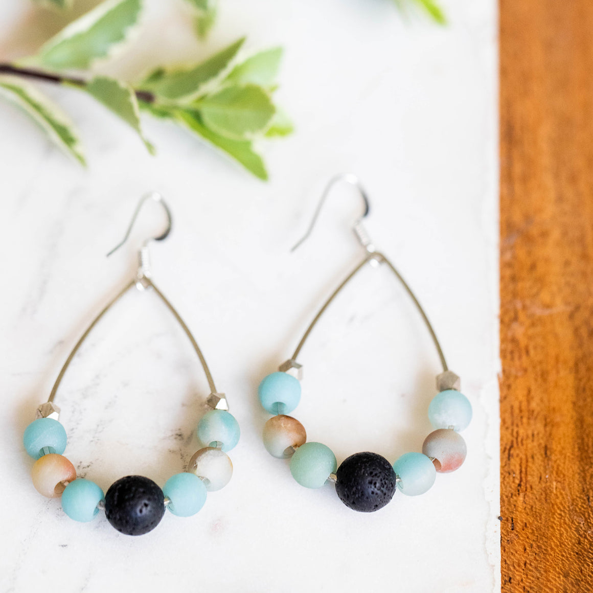 Mermaid Hoop Earrings